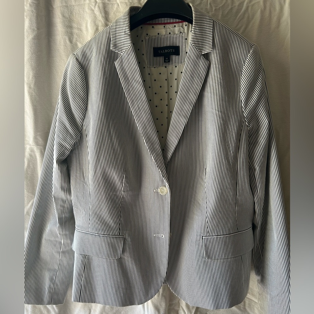 Talbots summer jacket. Sz 14